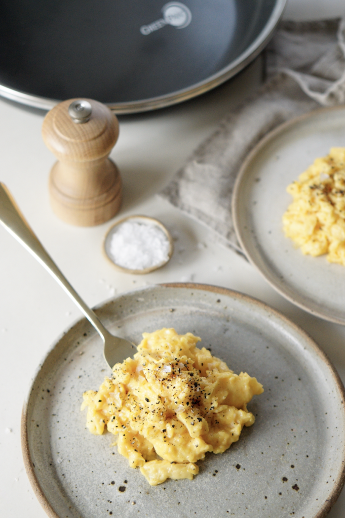 Perfect Dairy Free Soft Scrambled Eggs
